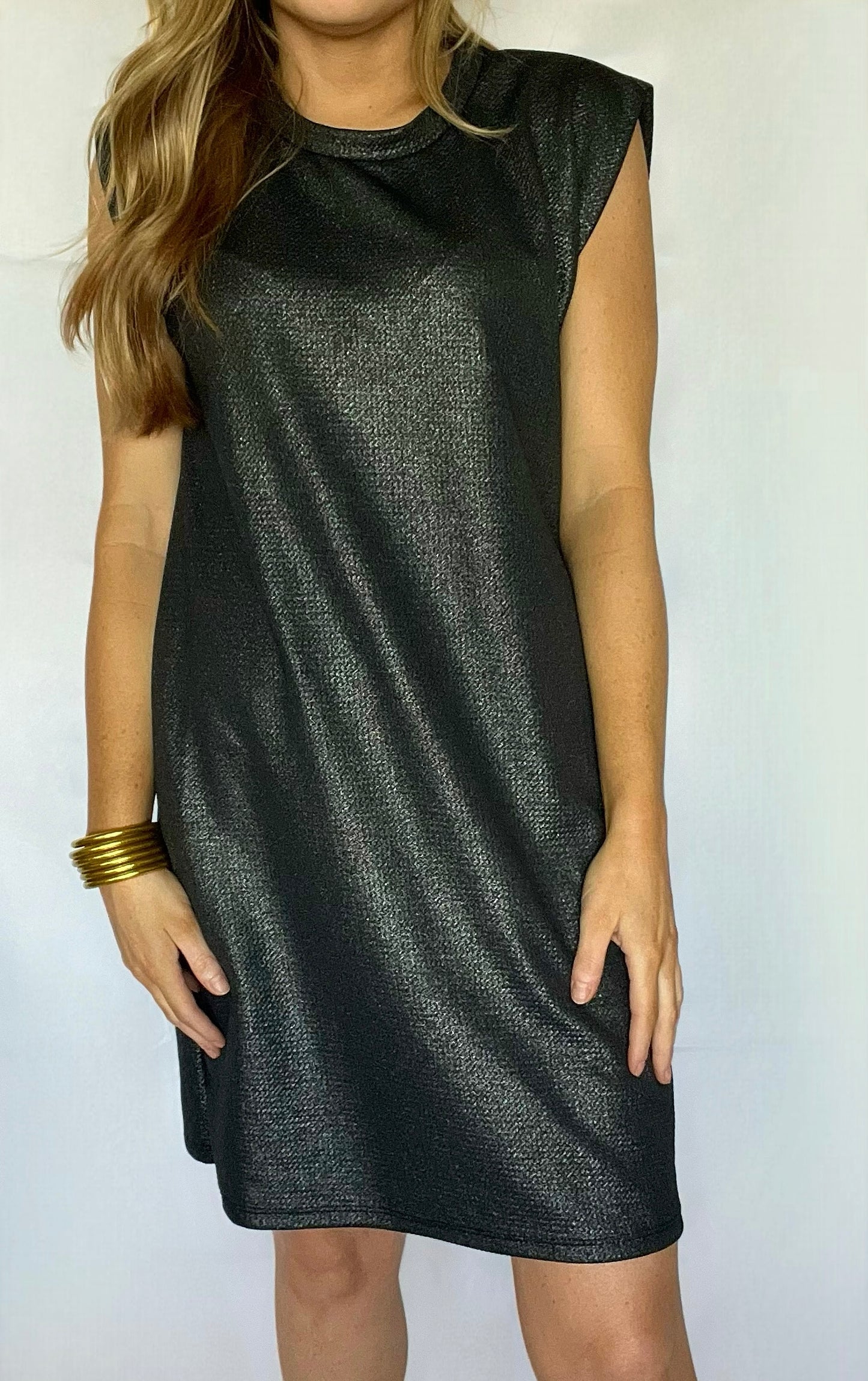 Black Shimmer Dress