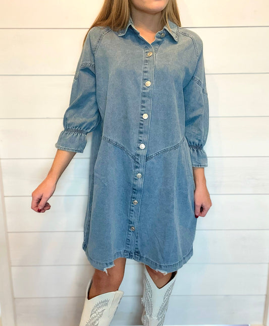 Denim Dress